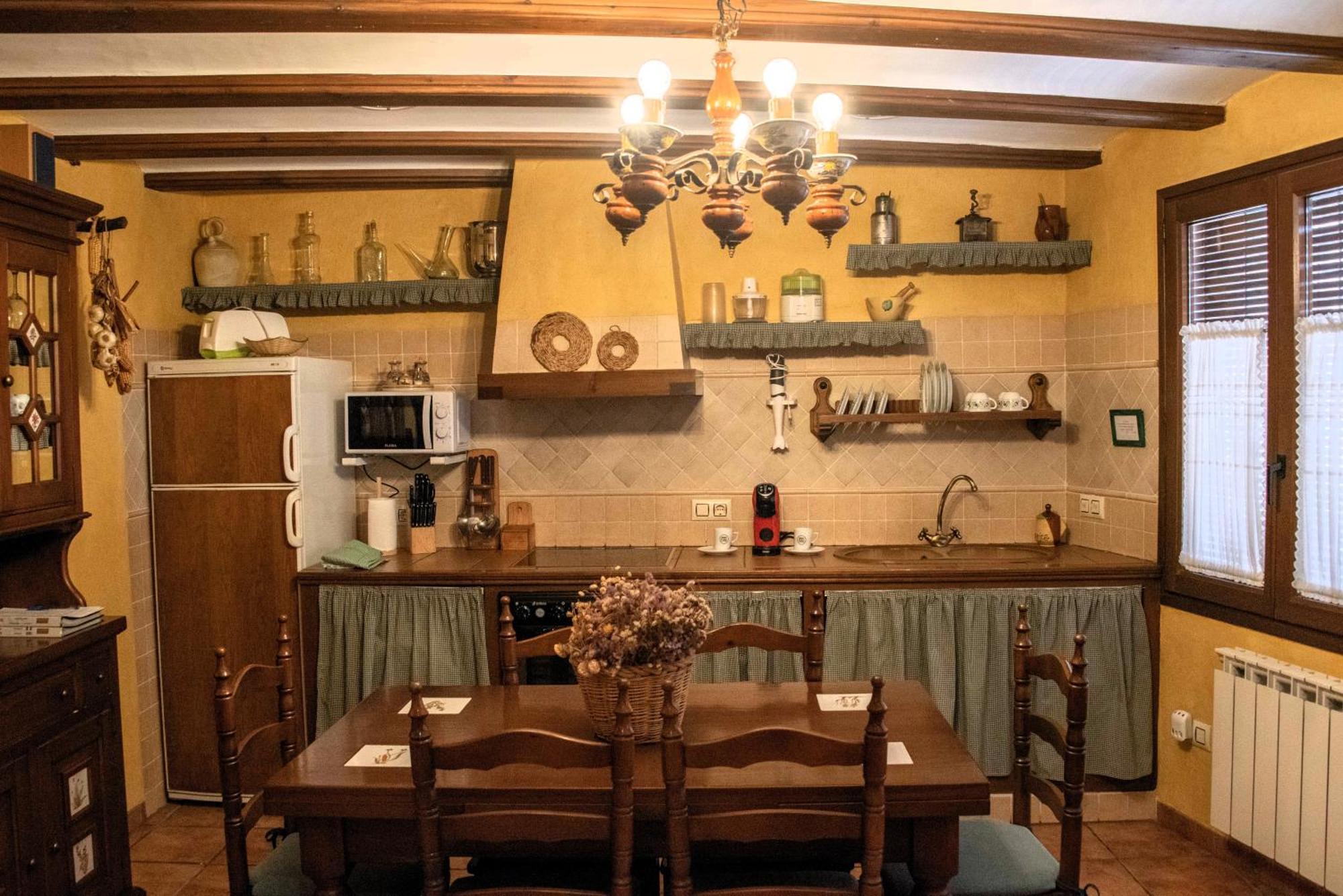 Casa Rural Nuri De Rei A Y B Todolella Dış mekan fotoğraf